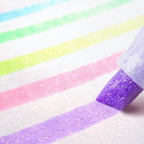 Kirarich Glitter Highlighter / Zebra - bungu