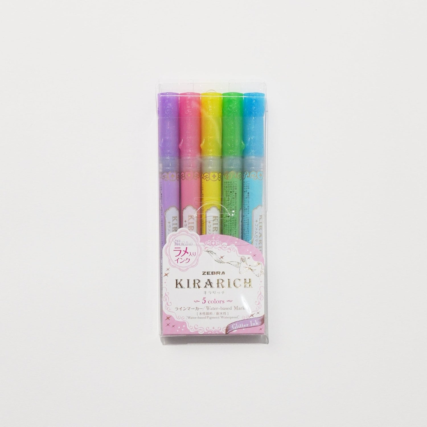 Kirarich Glitter Highlighter / Zebra - bungu