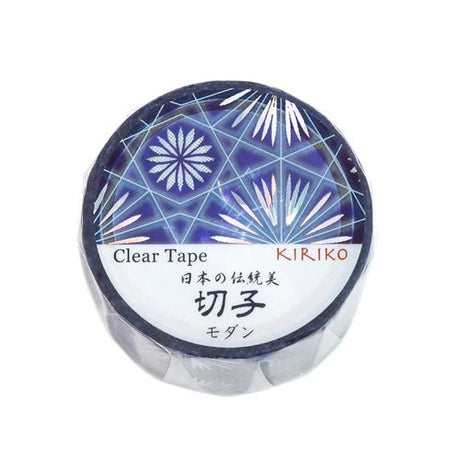 Kiriko Clear Holographic Masking Tape / SAIEN - bungu