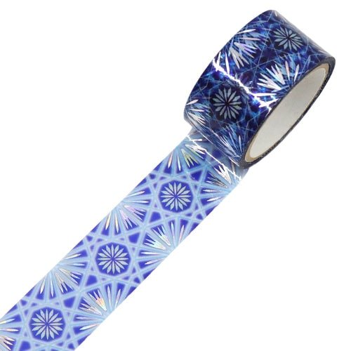 Kiriko Clear Holographic Masking Tape / SAIEN - bungu