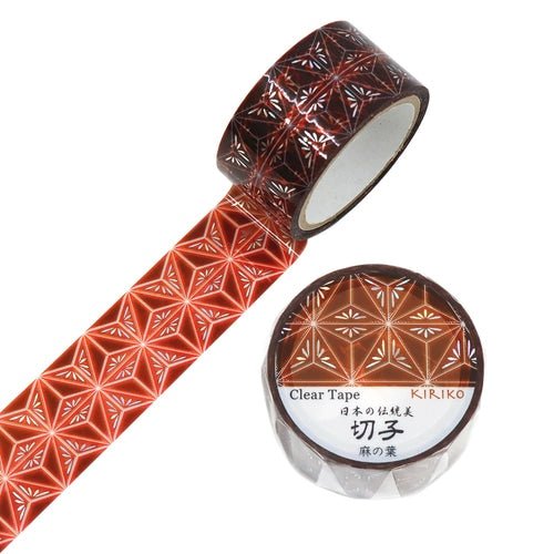 Kiriko Clear Holographic Masking Tape / SAIEN - bungu