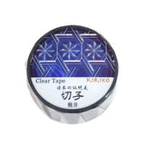 Kiriko Clear Holographic Masking Tape / SAIEN - bungu