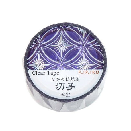 Kiriko Clear Holographic Masking Tape / SAIEN - bungu