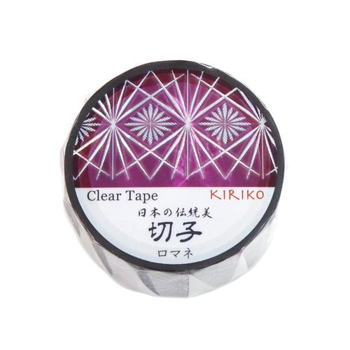 Kiriko Clear Holographic Masking Tape / SAIEN - bungu