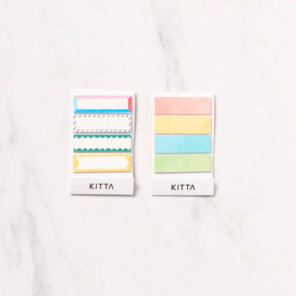 KITTA Basic 1/6 Masking Tape Stickers / KING JIM - bungu