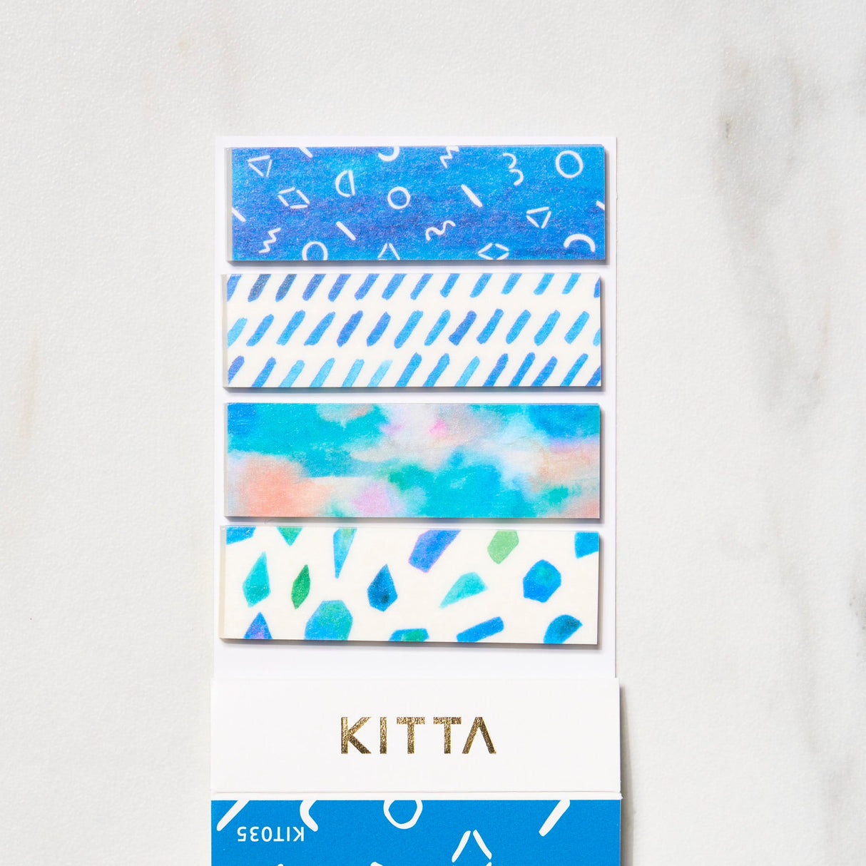 KITTA Basic 2/6 Masking Tape Stickers / KING JIM - bungu