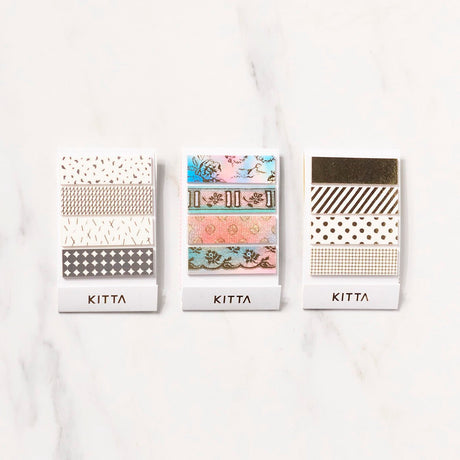 KITTA Basic 6/6 Masking Tape Sticker / KING JIM - bungu