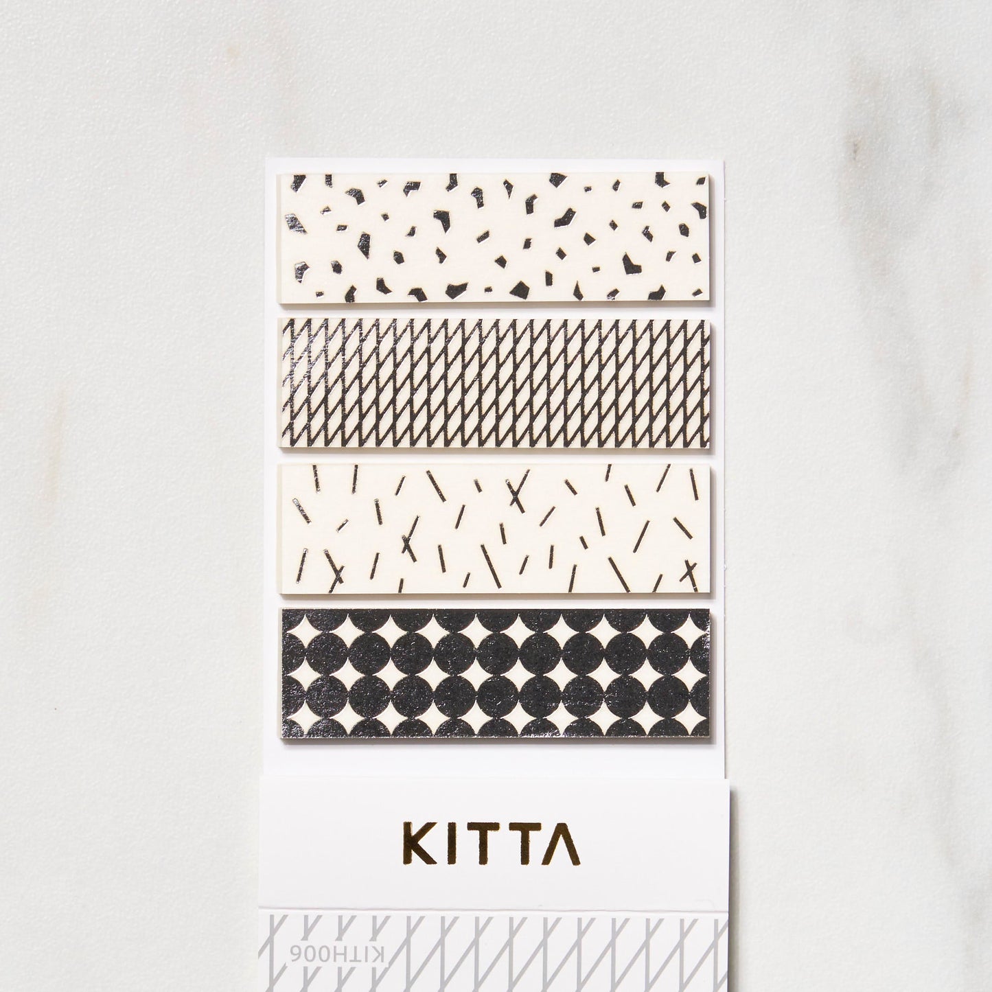 KITTA Basic 6/6 Masking Tape Sticker / KING JIM - bungu