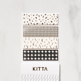 KITTA Basic 6/6 Masking Tape Sticker / KING JIM - bungu