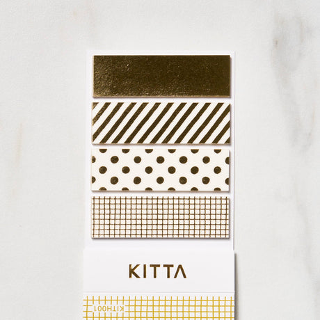 KITTA Basic 6/6 Masking Tape Sticker / KING JIM - bungu