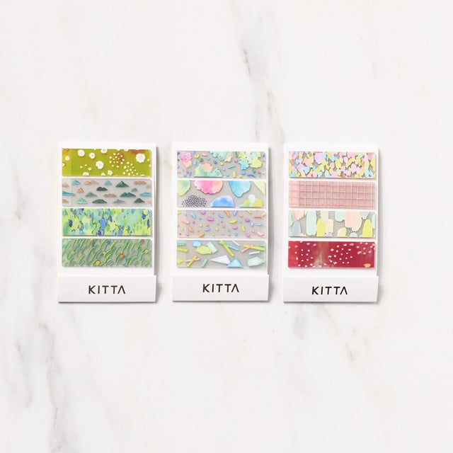 KITTA Clear Masking Tape Stickers / KING JIM - bungu