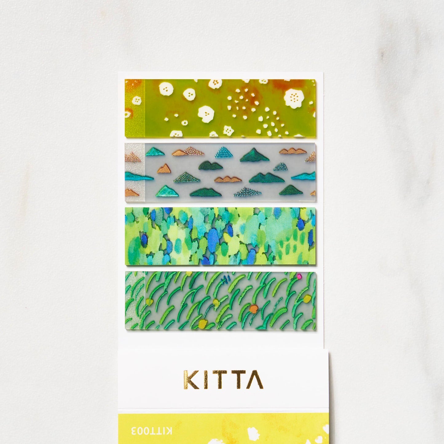 KITTA Clear Masking Tape Stickers / KING JIM - bungu