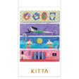 KITTA Collage Masking Tape Sticker / KING JIM - bungu