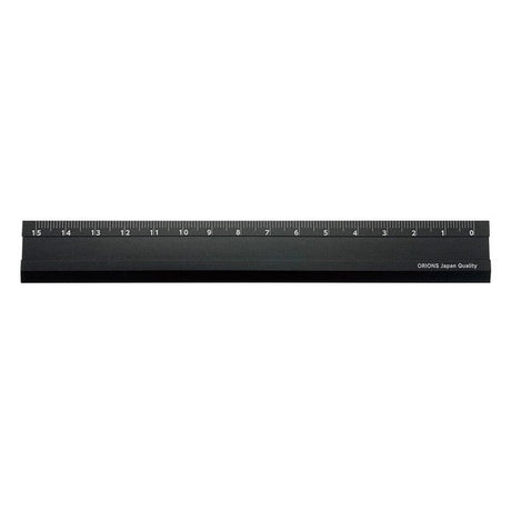 Kiwami LR Ambidextrous Aluminum Ruler 15cm / KYOEI PLASTIC - bungu