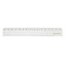 Kiwami LR Ambidextrous Aluminum Ruler 15cm / KYOEI PLASTIC - bungu