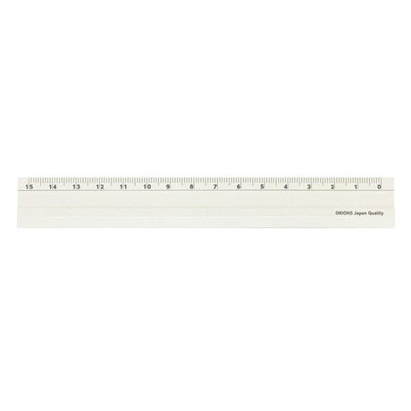 Kiwami LR Ambidextrous Aluminum Ruler 15cm / KYOEI PLASTIC - bungu