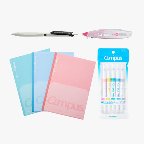 Kokuyo A-Ruled Study Essentials Set - bungu