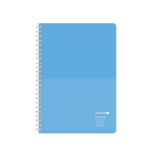 KOKUYO ME Soft Ring Notebook A5 5mm Grid 50 Sheets / KOKUYO ME - bungu