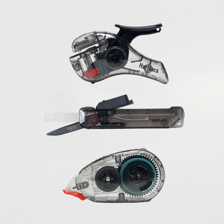 Kokuyo Transparent Mechanism Complete Bundle Black - bungu