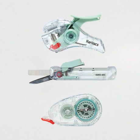 Kokuyo Transparent Mechanism Complete Bundle Green - bungu