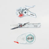 Kokuyo Transparent Mechanism Complete Bundle White - bungu
