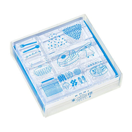 Kori Jirushi Ice Cube Stamp 6 - Piece Set / KING JIM - bungu
