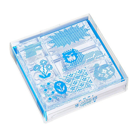 Kori Jirushi Ice Cube Stamp Set HITOTOKI / KING JIM - bungu