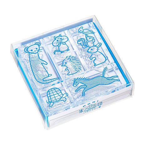 Kori Jirushi Ice Cube Stamp Set HITOTOKI / KING JIM - bungu