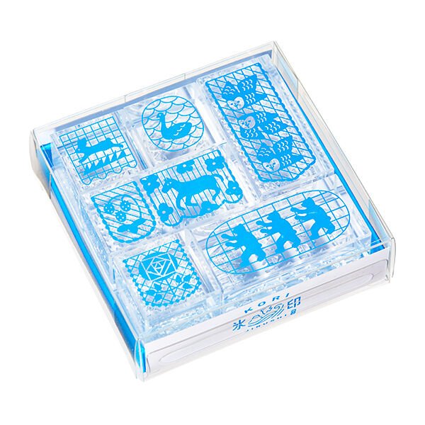 Kori Jirushi Ice Cube Stamp 6-Piece Set / KING JIM – bungu