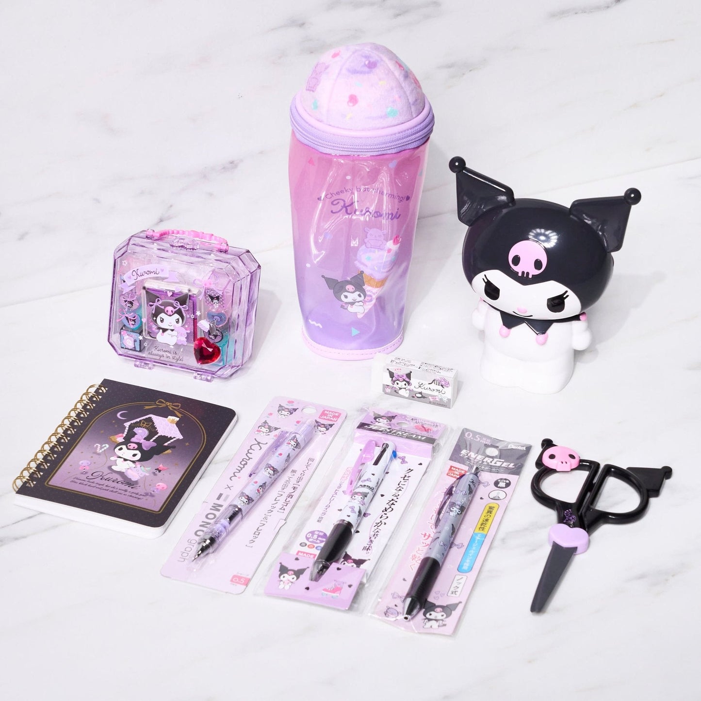 Kuromi Stationery Set 1 / Sanrio - bungu