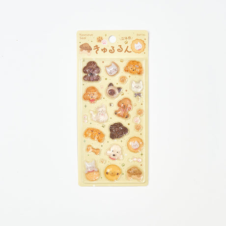 Kyururun 3D Stickers Vol. 1 / BGM - bungu