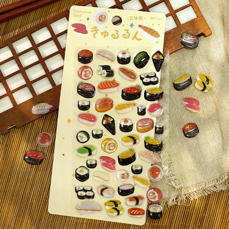 Kyururun 3D Stickers Vol. 2 / BGM - bungu