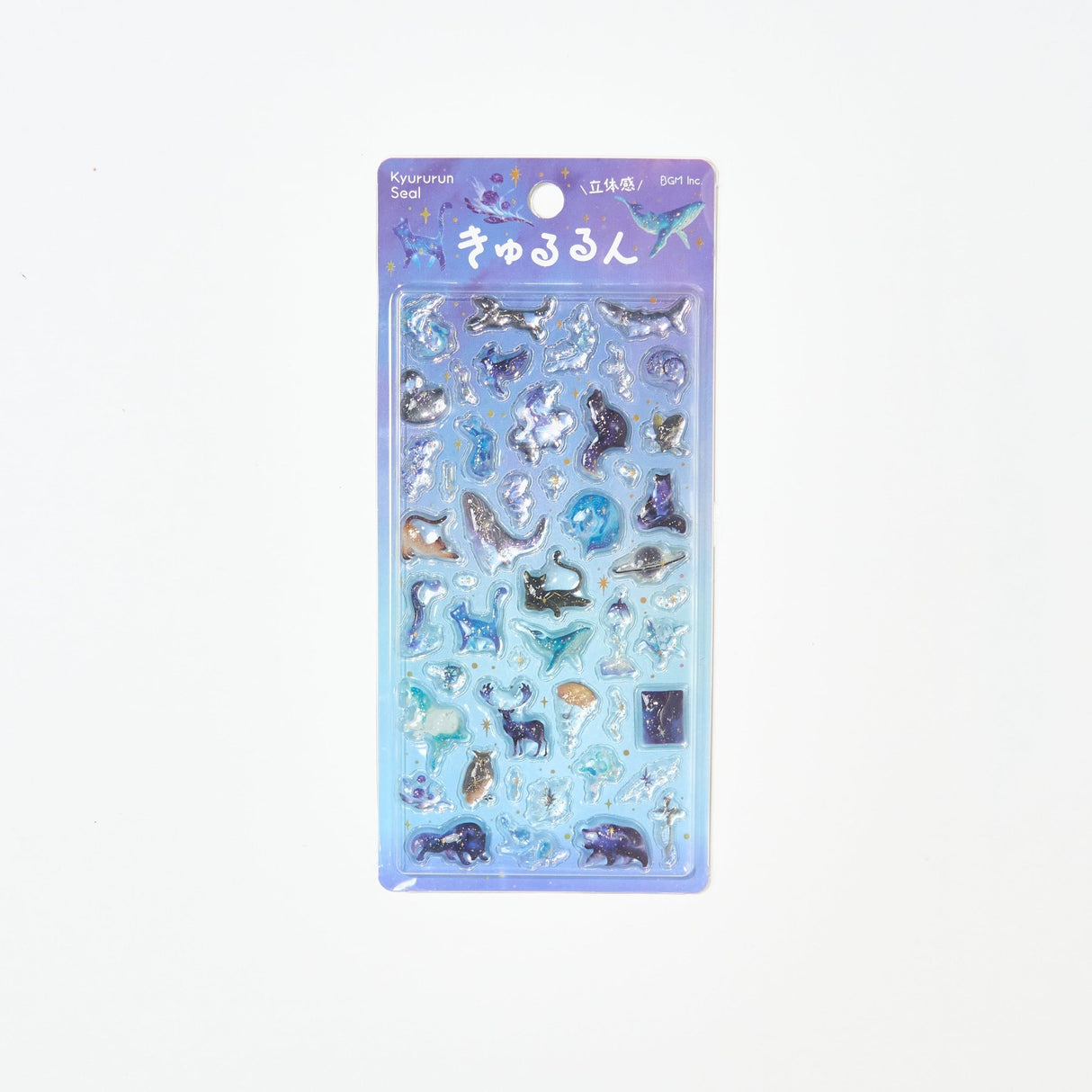 Kyururun 3D Stickers Vol. 2 / BGM - bungu