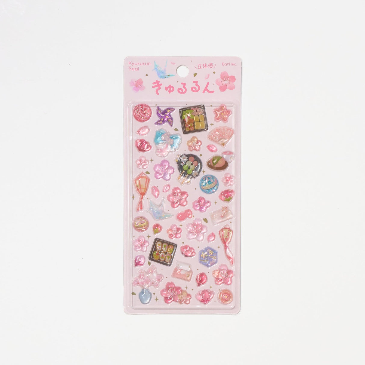 Kyururun 3D Stickers Vol. 2 / BGM - bungu