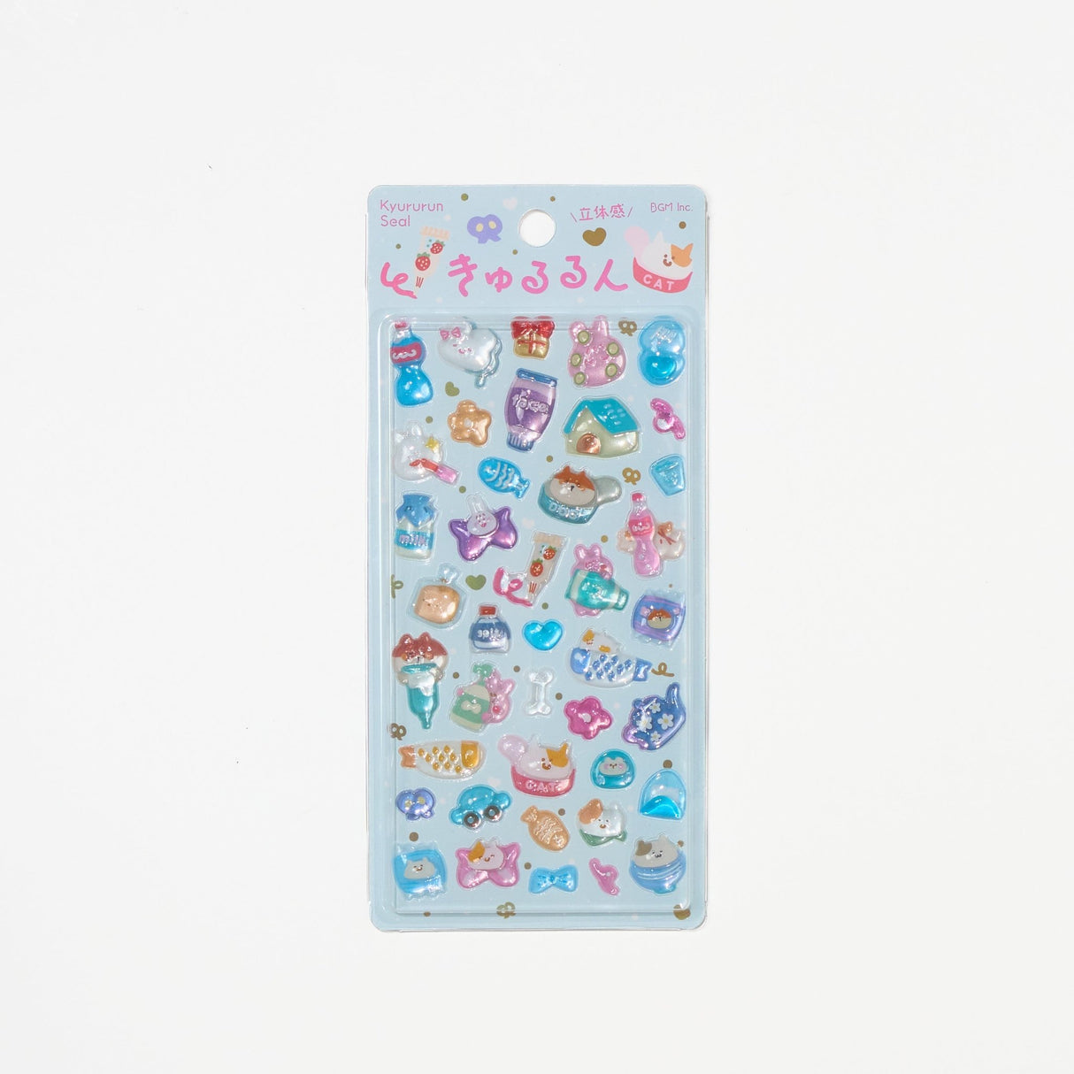 Kyururun 3D Stickers Vol. 3 / BGM - bungu