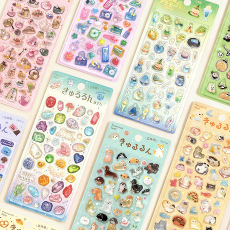 Kyururun 3D Stickers Vol. 4 / BGM - bungu