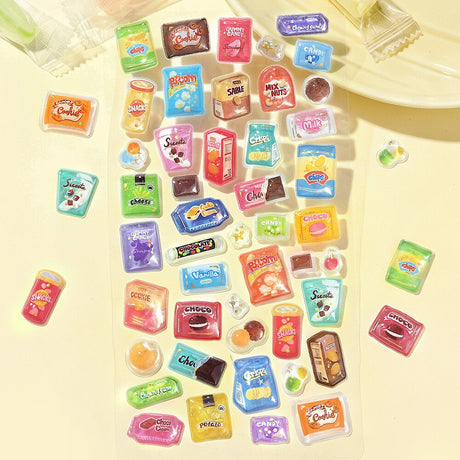 Kyururun 3D Stickers Vol. 4 / BGM - bungu
