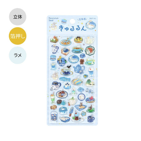 Kyururun 3D Stickers Vol. 4 / BGM - bungu