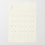 MD Diary Sticker 2027 Monthly Block / MD PRODUCT