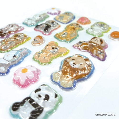 Urupukutan 3D Sticker Fluffies Collection / Nakabayashi
