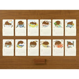 Seasons Peeping Desk Calendar 2027 / MIDORI