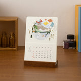 Seasons Peeping Desk Calendar 2027 / MIDORI