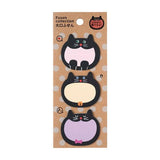 Large Mouth Animal Sticky Notes Set of 3 / Gakken Sta:Ful - bungu