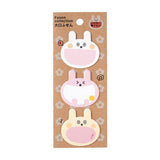 Large Mouth Animal Sticky Notes Set of 3 / Gakken Sta:Ful - bungu