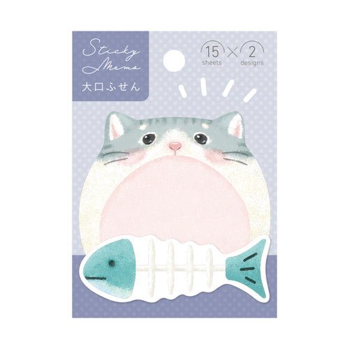 Large Mouth Sticky Notes Animal Collection / Gakken Sta:Ful - bungu