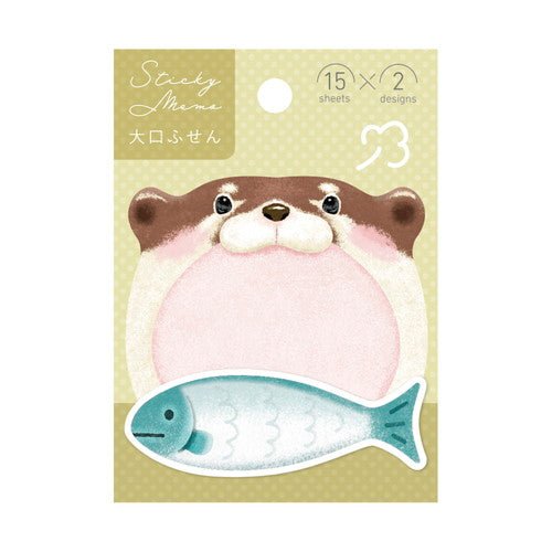 Large Mouth Sticky Notes Animal Collection / Gakken Sta:Ful - bungu