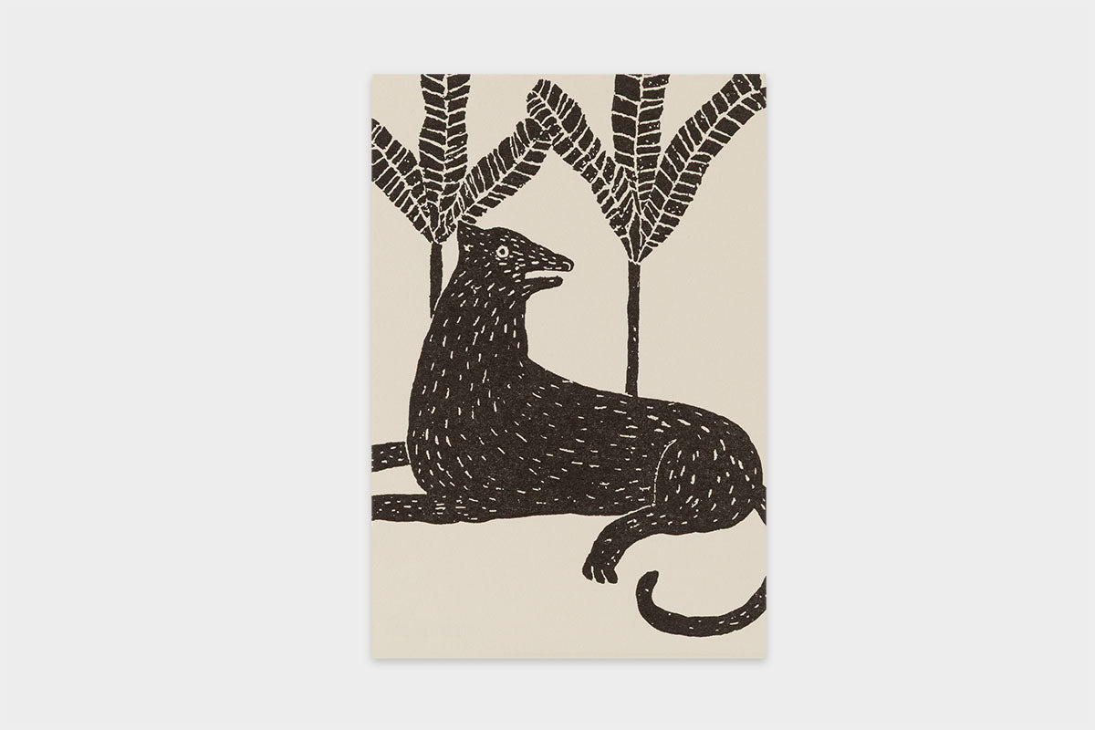 Art Touch Kazuko Furuta Letterpress Postcards / TOUCH & FLOW