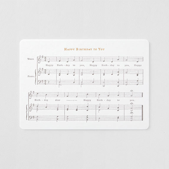 Letterpress Postcard / TOUCH & FLOW - bungu