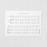 Letterpress Postcard / TOUCH & FLOW - bungu