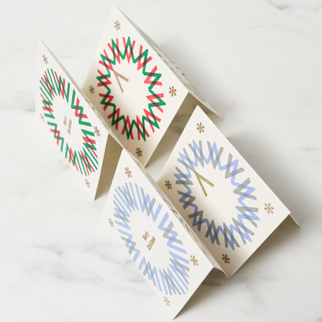 Letterpress Quarto - Bound Christmas Card / Letterpress Letters - bungu